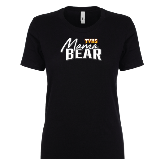 TVHS LACROSSE - Mama Bear (Script) - Women's Short Sleeve Tee