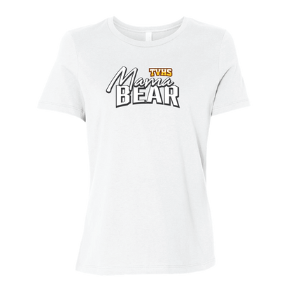 TVHS LACROSSE - Mama Bear (Script) - Women's Short Sleeve Tee