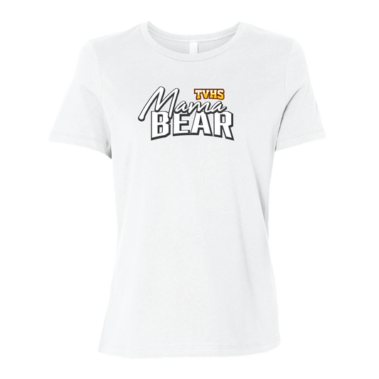TVHS LACROSSE - Mama Bear (Script) - Women's Short Sleeve Tee