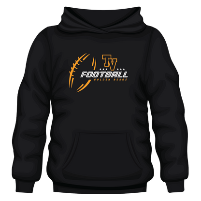 TVHS FOOTBALL - Sketch Ball - Pullover Hoodie