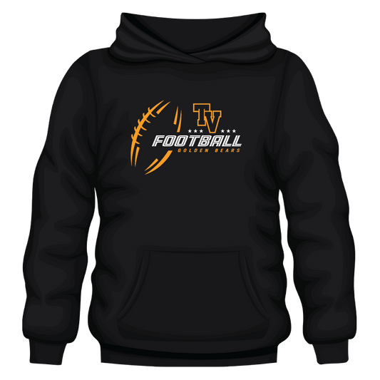 TVHS FOOTBALL - Sketch Ball - Pullover Hoodie