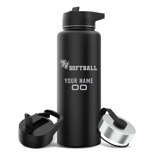 TVHS SOFTBALL (Gameplay) - 40 oz. HYDRATION FLASK (with optional personalization)
