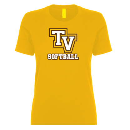 TVHS SOFTBALL (Big TV) - Women's Short Sleeve Performance Tee