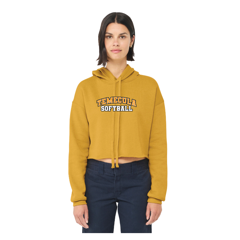 TVHS SOFTBALL (Fastpitch) - Cropped Hoodie
