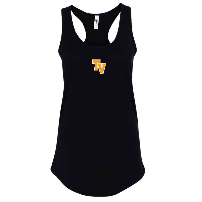 TVHS FOOTBALL (TV Logo) - Women's Racerback Tank