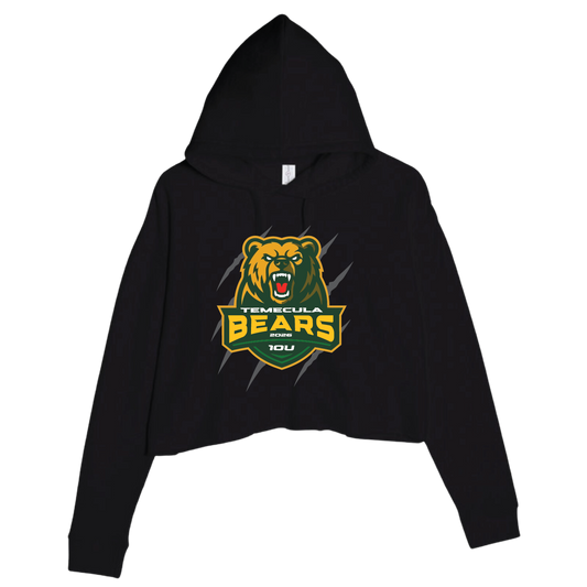TVPW - 10U BEARS - Women's Crop Hoodie