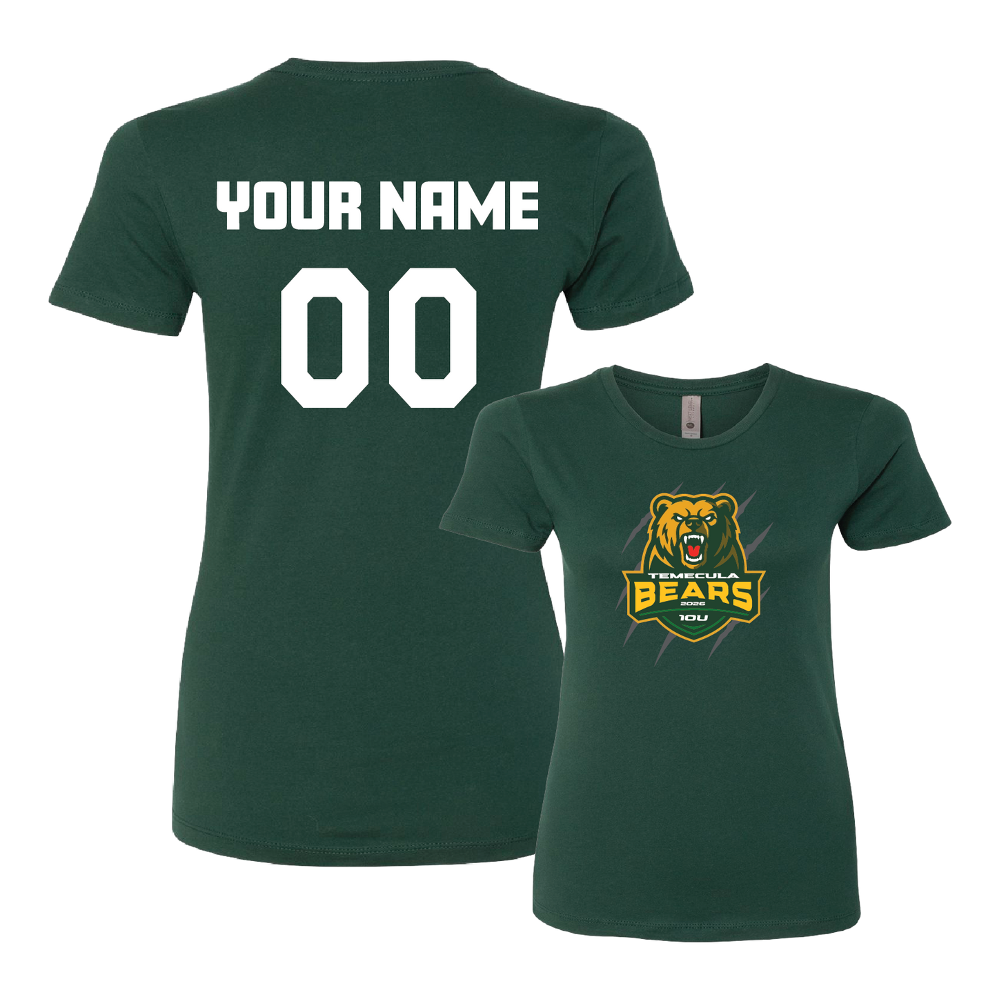 TVPW - 10U BEARS - Women's Short Sleeve Tee