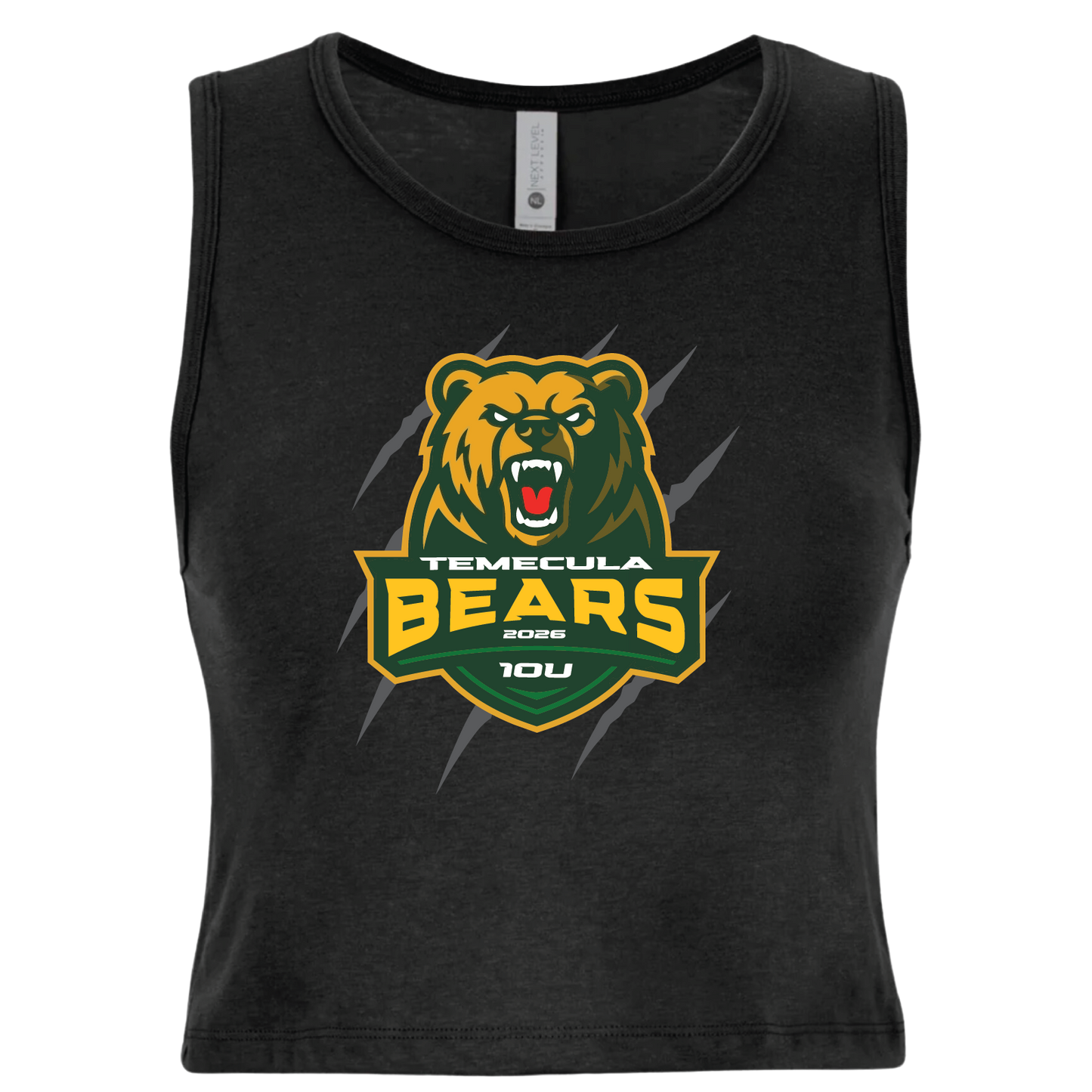 TVPW - 10U BEARS - Women's Crop Tank