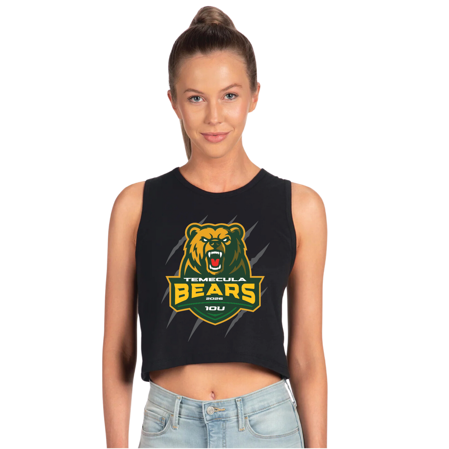 TVPW - 10U BEARS - Women's Crop Tank