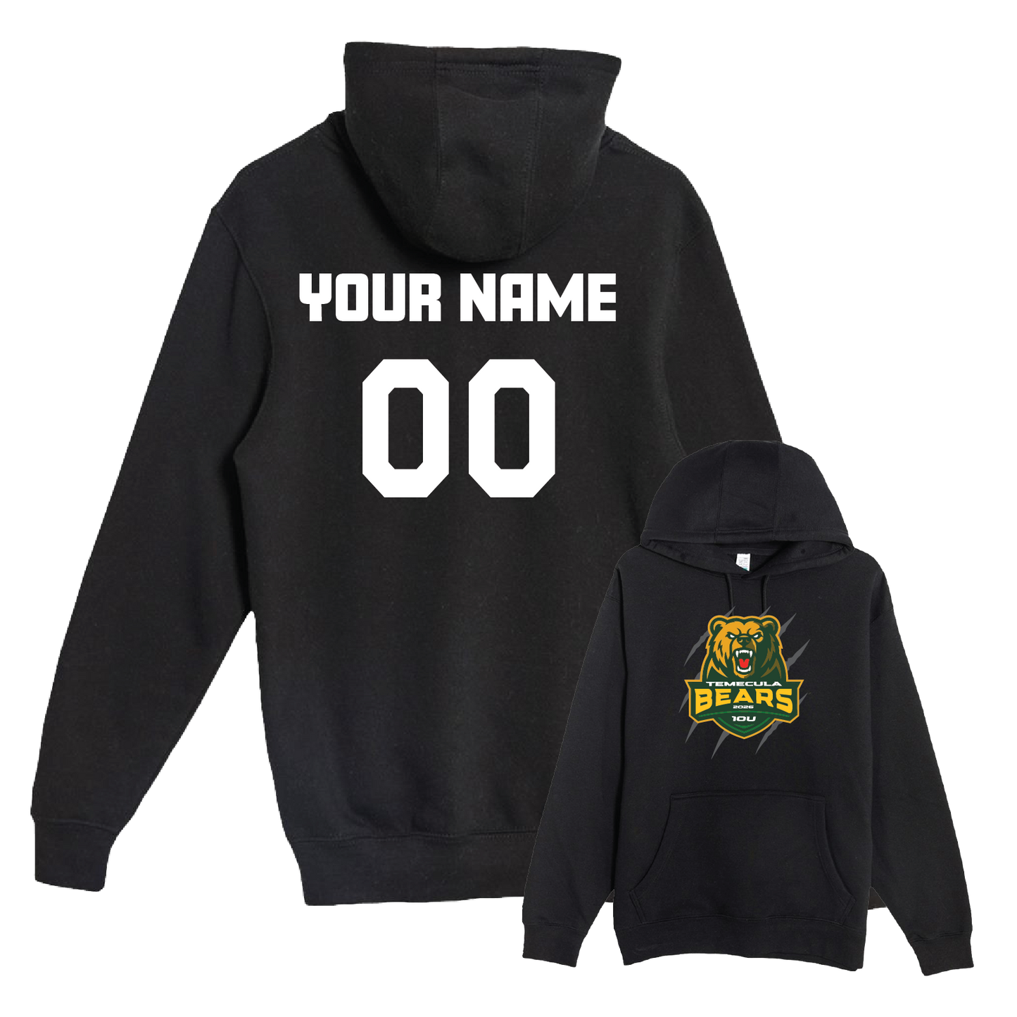 TVPW - 10U BEARS - Pullover Hoodie