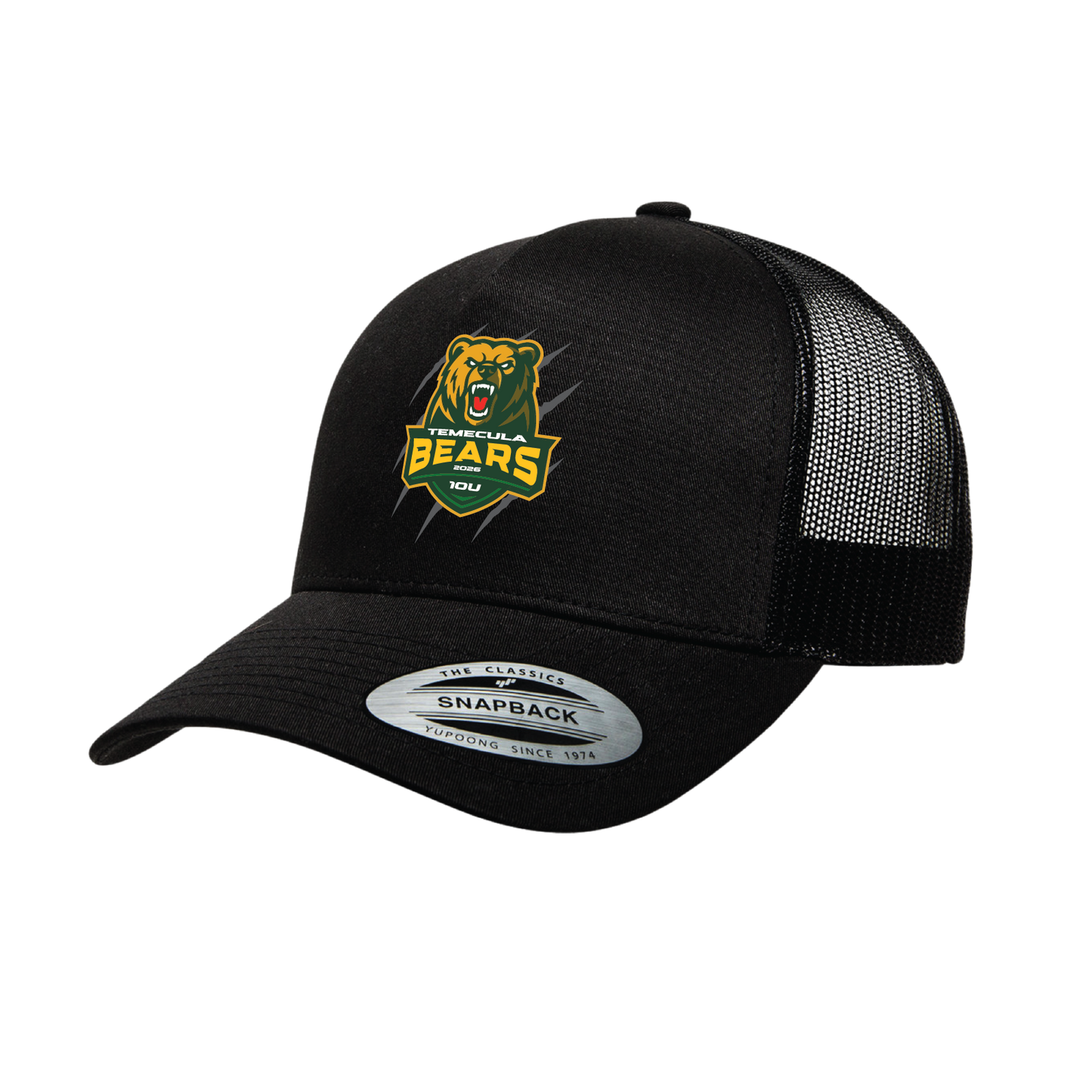 TVPW - 10U BEARS - (Curved Bill) Snapback Hat