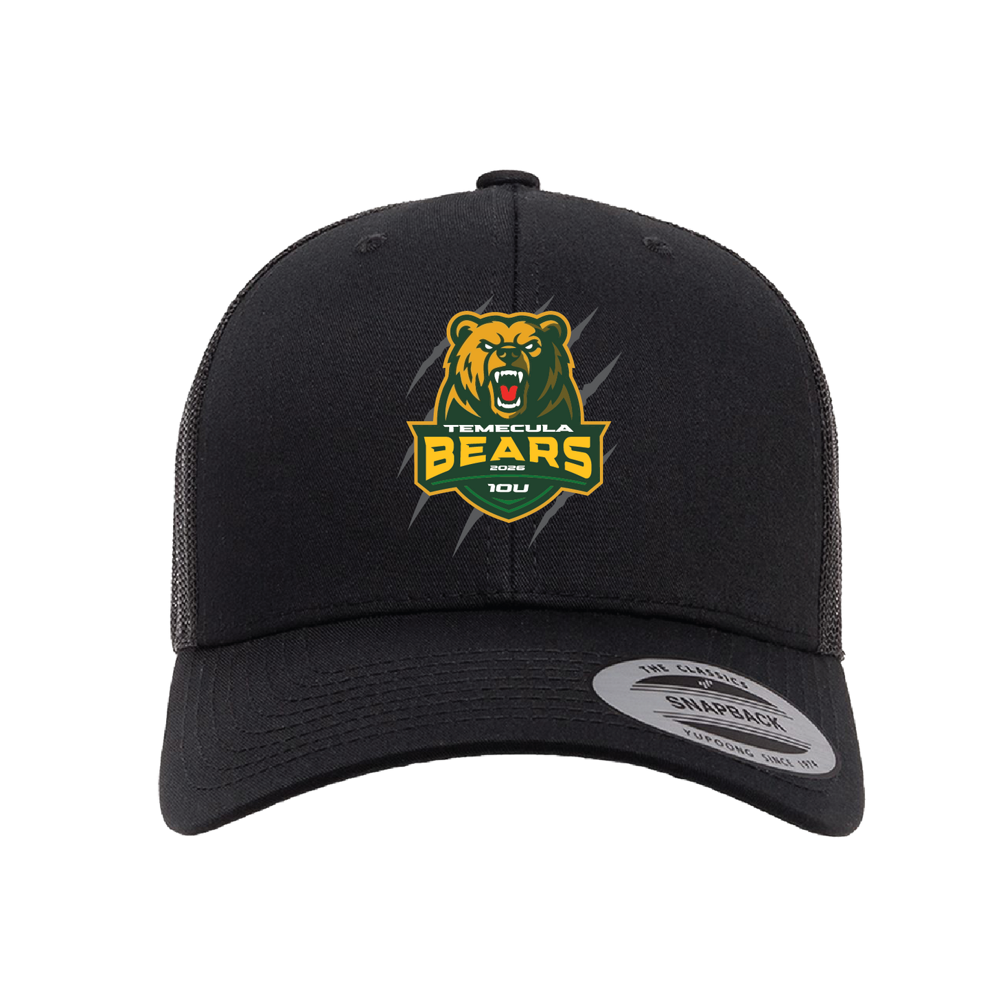 TVPW - 10U BEARS - (Curved Bill) Snapback Hat