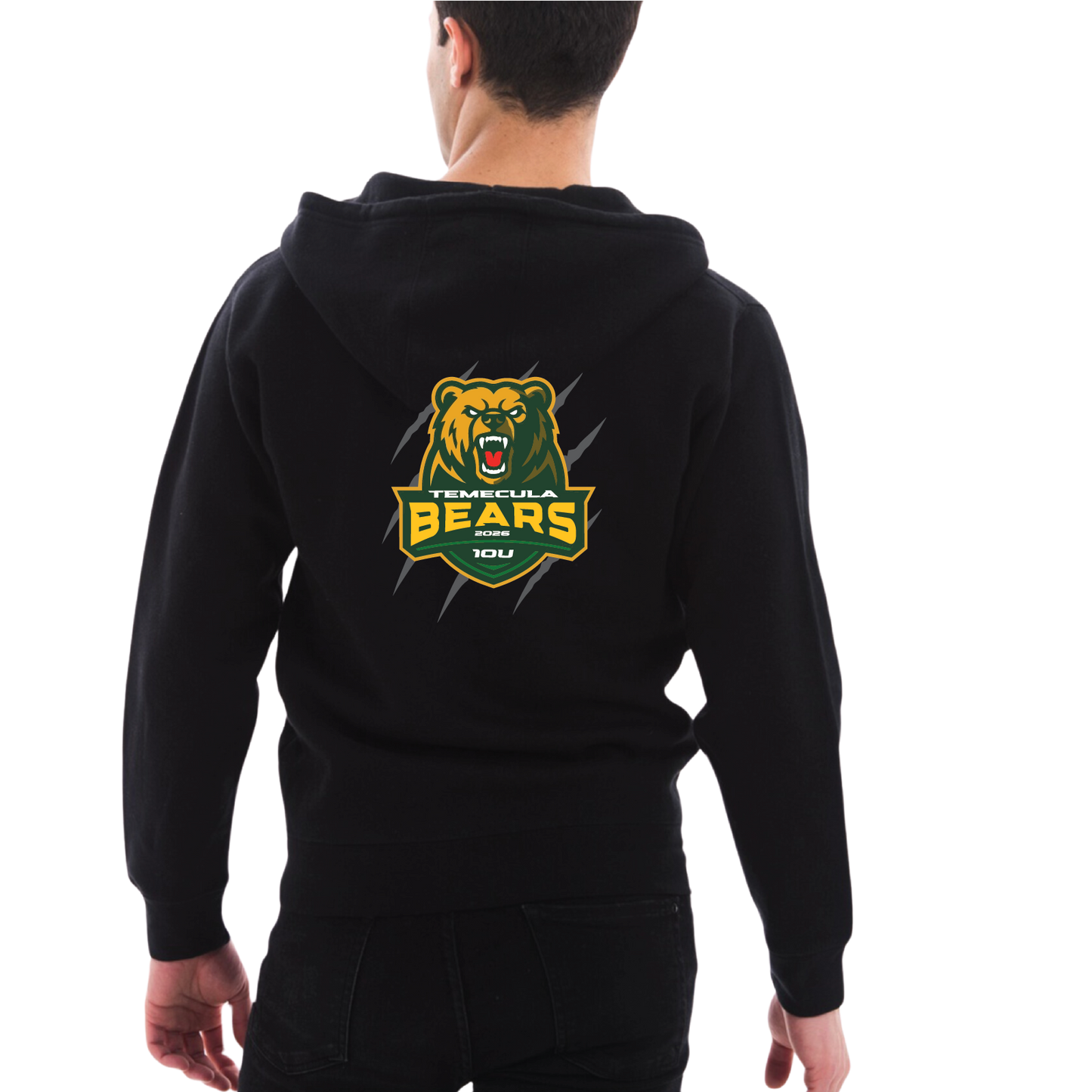 TVPW - 10U BEARS - Zip Up Hoodie (Adult Unisex)