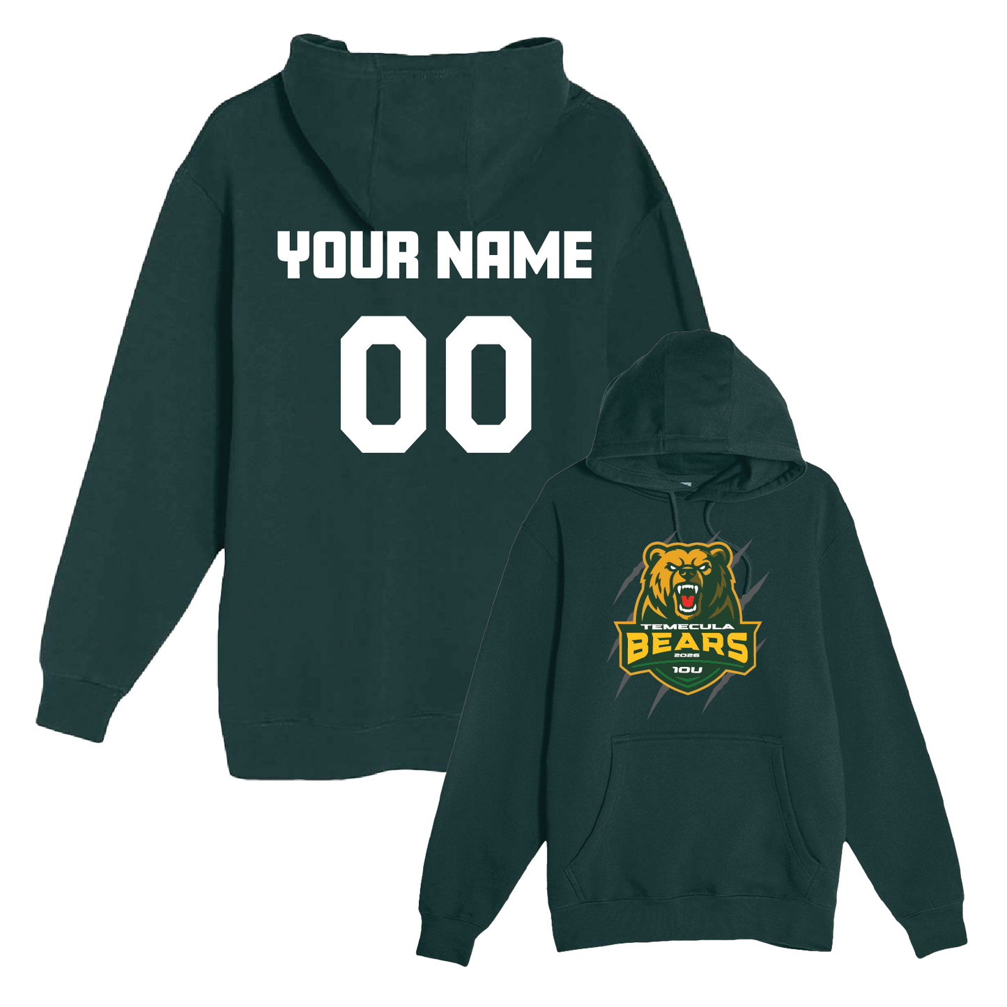 TVPW - 10U BEARS - Pullover Hoodie