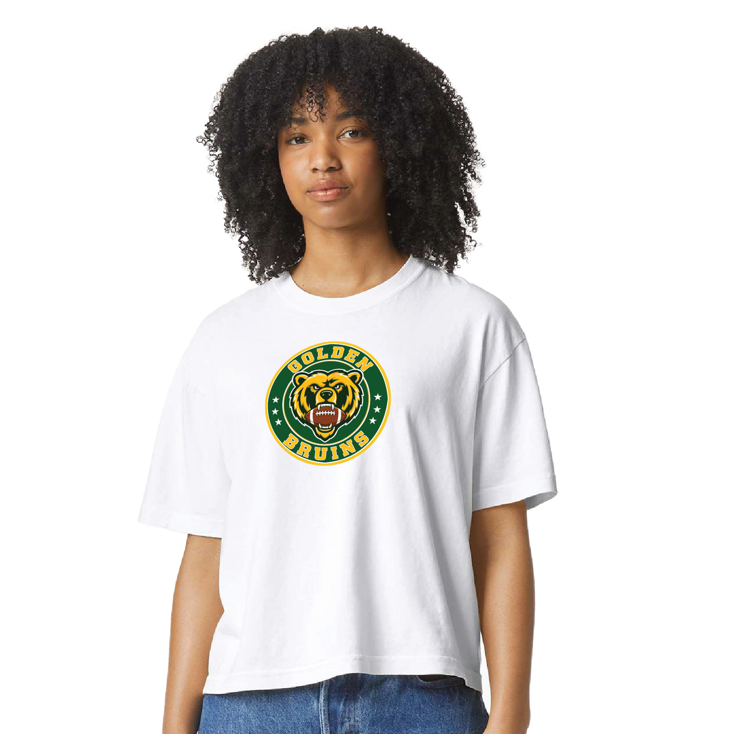 TVPW - 13U GOLDEN BRUINS - Women's Heavyweight Boxy Tee