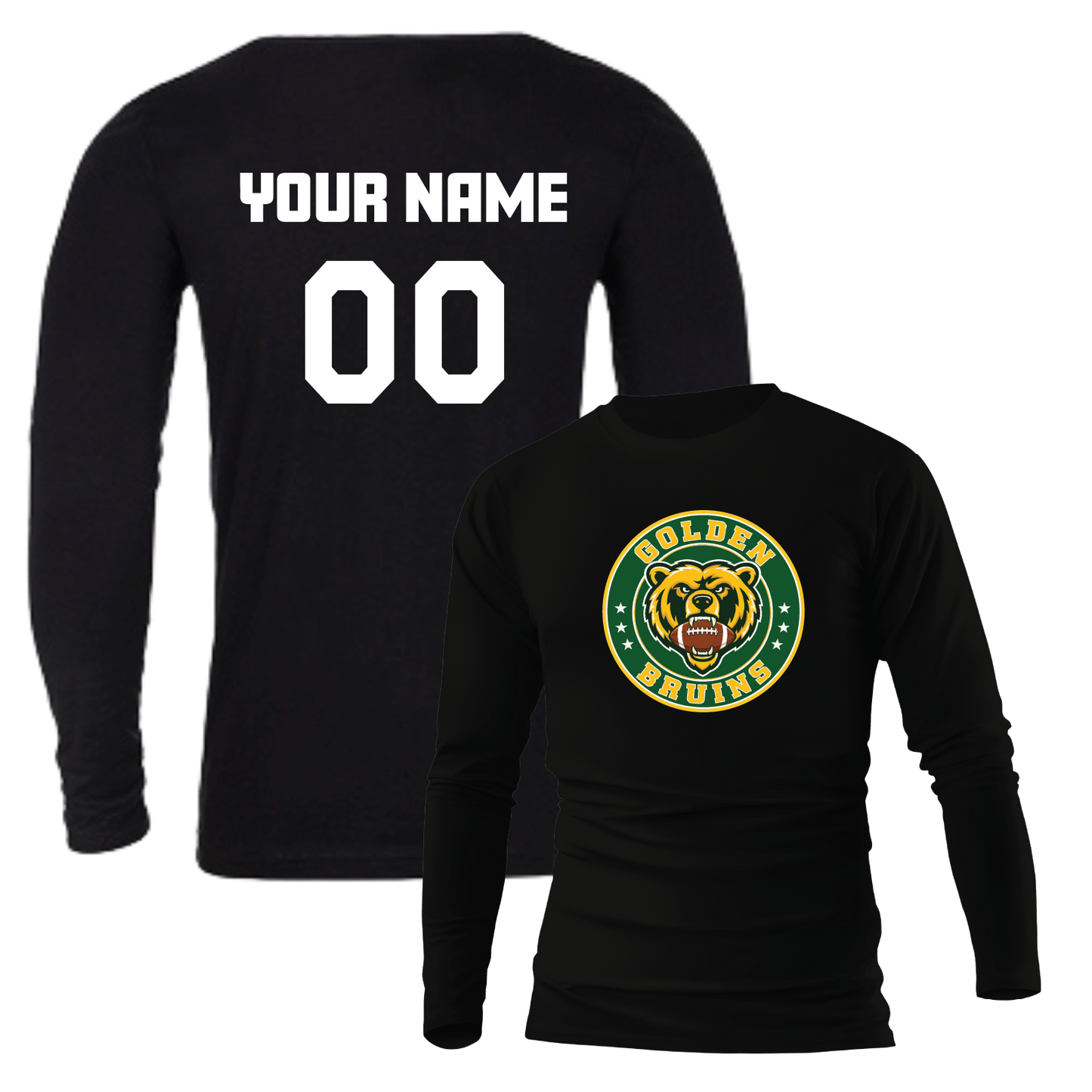 TVPW - 13U GOLDEN BRUINS - Long Sleeve Tee (Unisex)