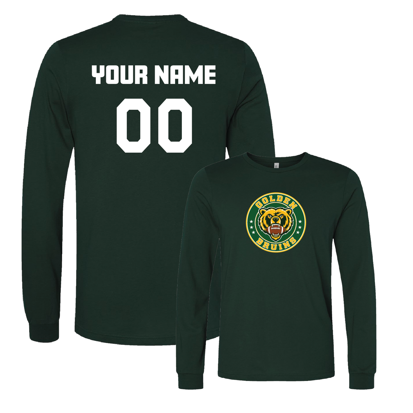 TVPW - 13U GOLDEN BRUINS - Long Sleeve Tee (Unisex)