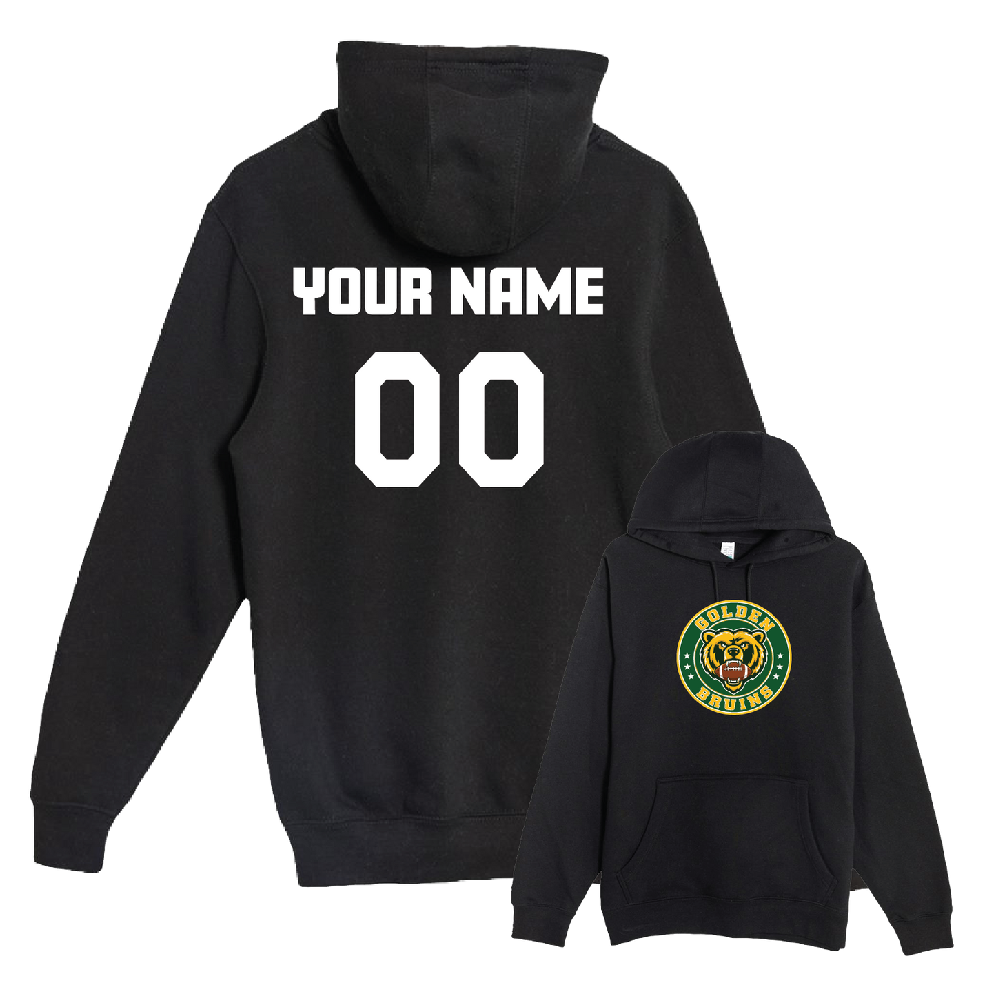 TVPW - 13U GOLDEN BRUINS - Pullover Hoodie