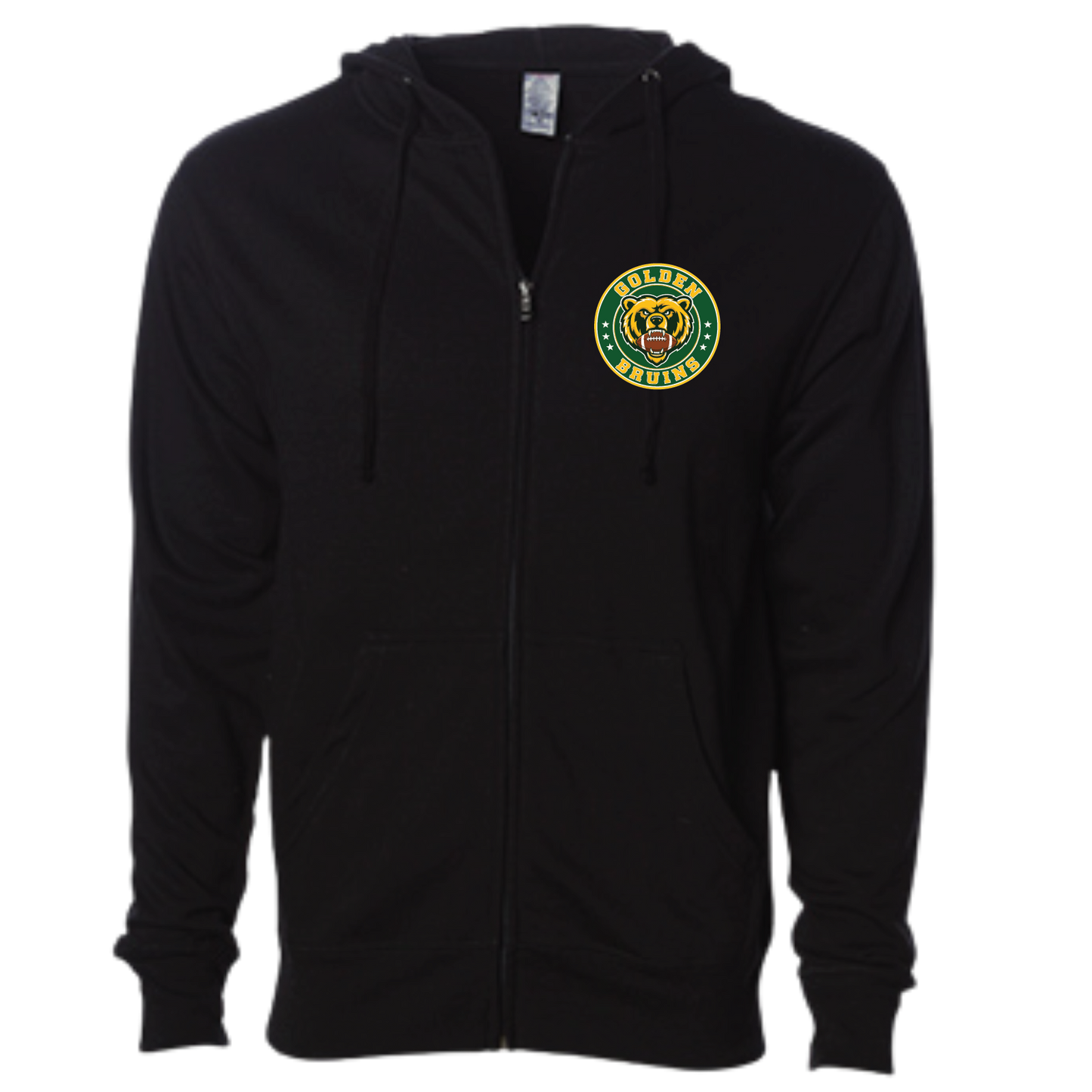TVPW - 13U GOLDEN BRUINS - Zip Up Hoodie (Adult Unisex)