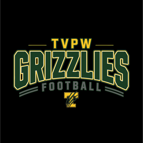 TVPW 9U GRIZZLIES FOOTBALL (Official Merch Store) logo