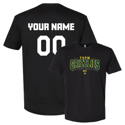 TVPW - 9U GRIZZLES FOOTBALL - (Flag) Men's Tee