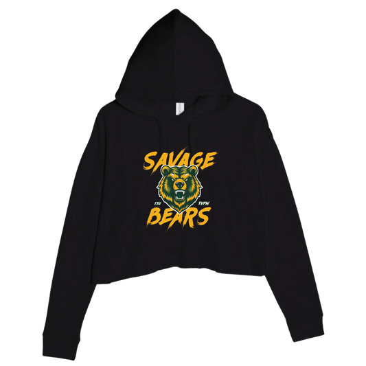 TVPW SAVAGE BEARS - Women's Crop Hoodie