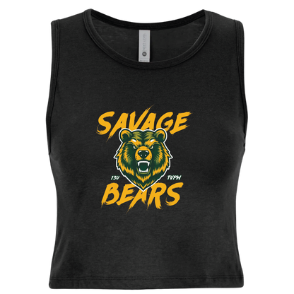 TVPW SAVAGE BEARS - Women's Crop Tank