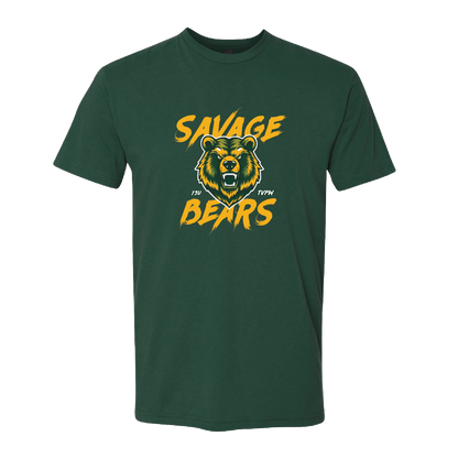 TVPW SAVAGE BEARS - Men's Tee (with Personalized Jersey Back)