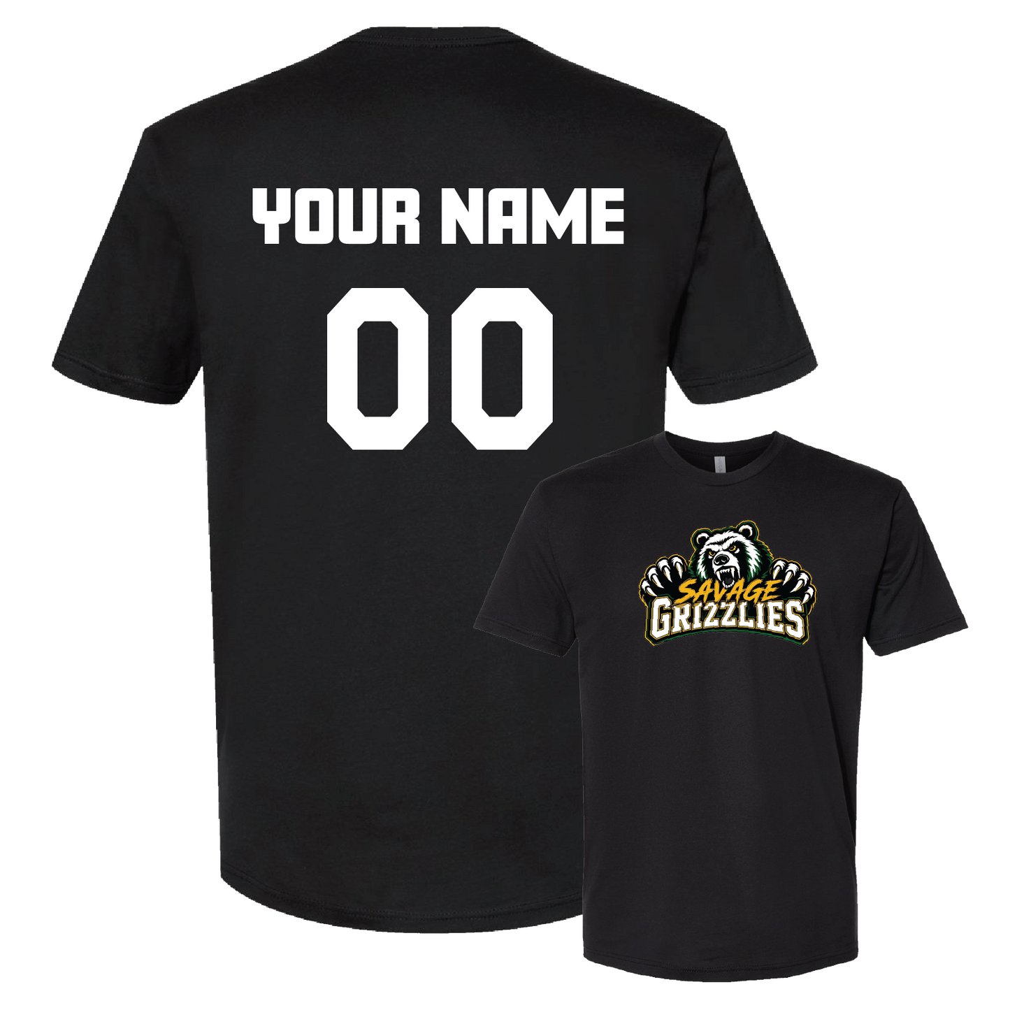 TVPW - 12U SAVAGE GRIZZLES - Men's Tee