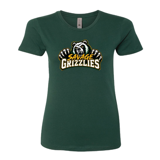 TVPW - 12U SAVAGE GRIZZLIES - Women's Short Sleeve Tee