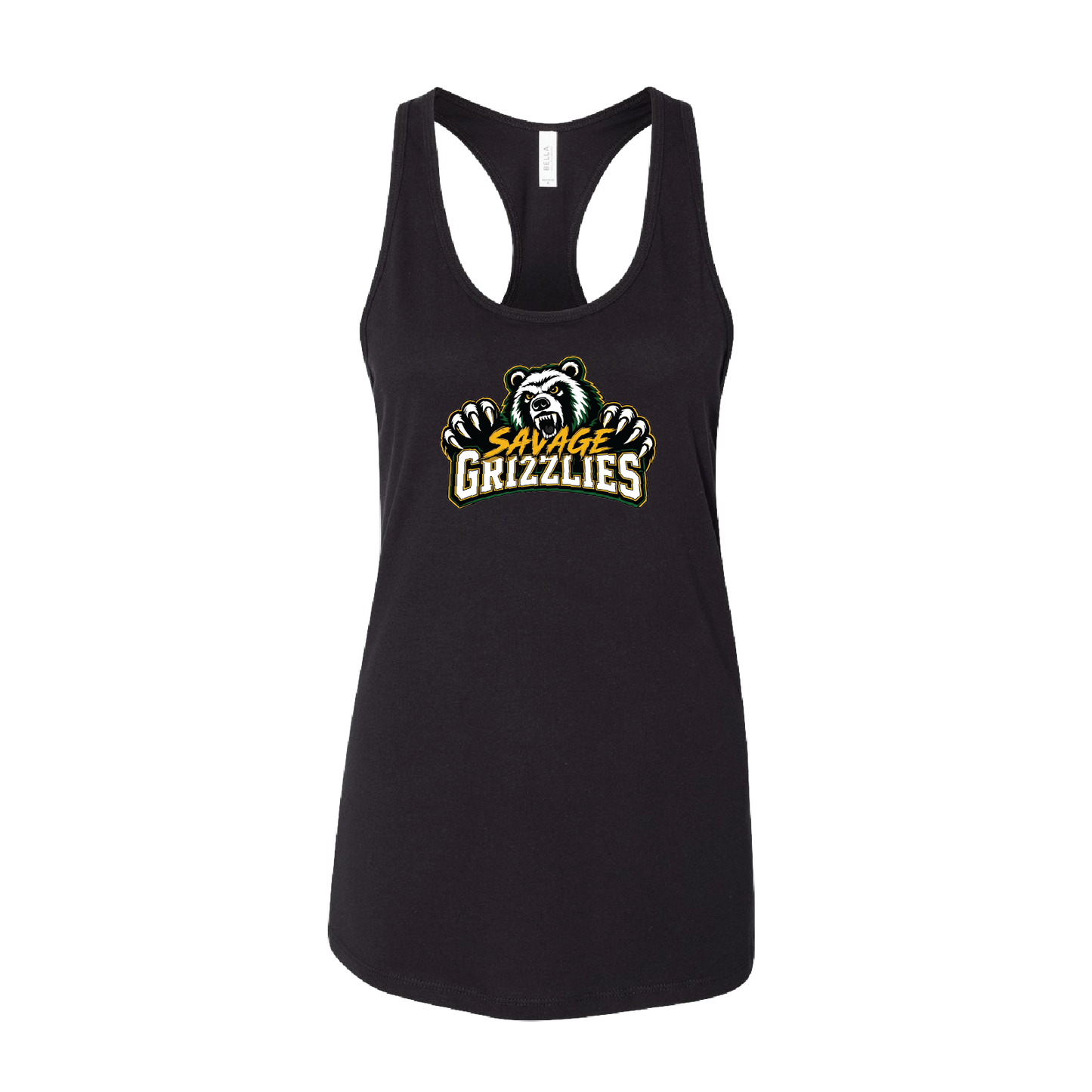 TVPW - 12U SAVAGE GRIZZLIES - Women's Racerback Tank