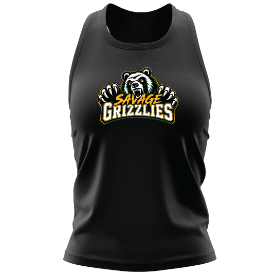 TVPW - 12U SAVAGE GRIZZLIES - Women's Muscle Tank