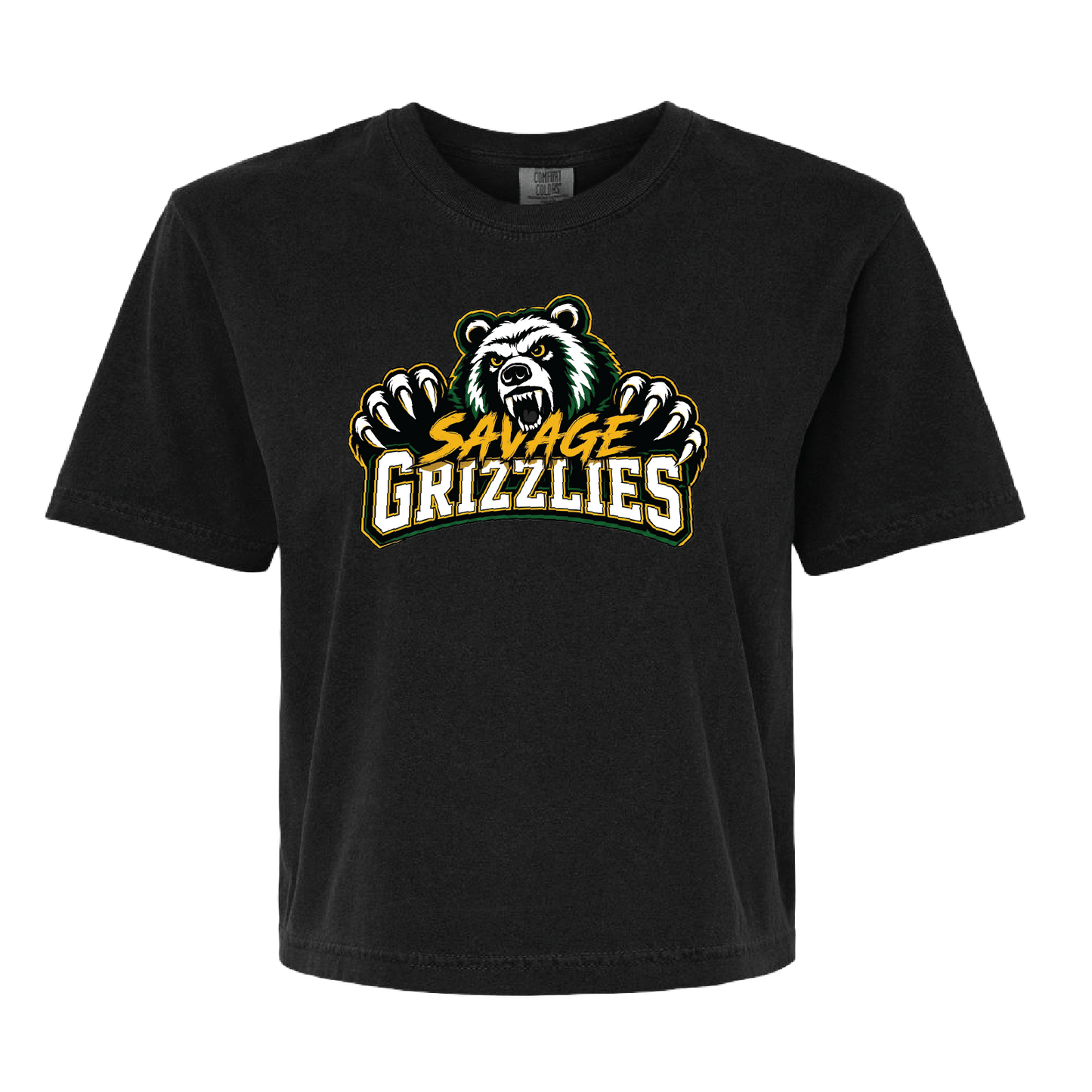 TVPW - 12U SAVAGE GRIZZLIES - Women's Heavyweight Boxy Tee