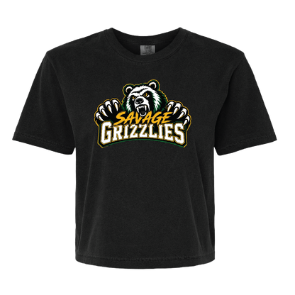 TVPW - 12U SAVAGE GRIZZLIES - Women's Heavyweight Boxy Tee