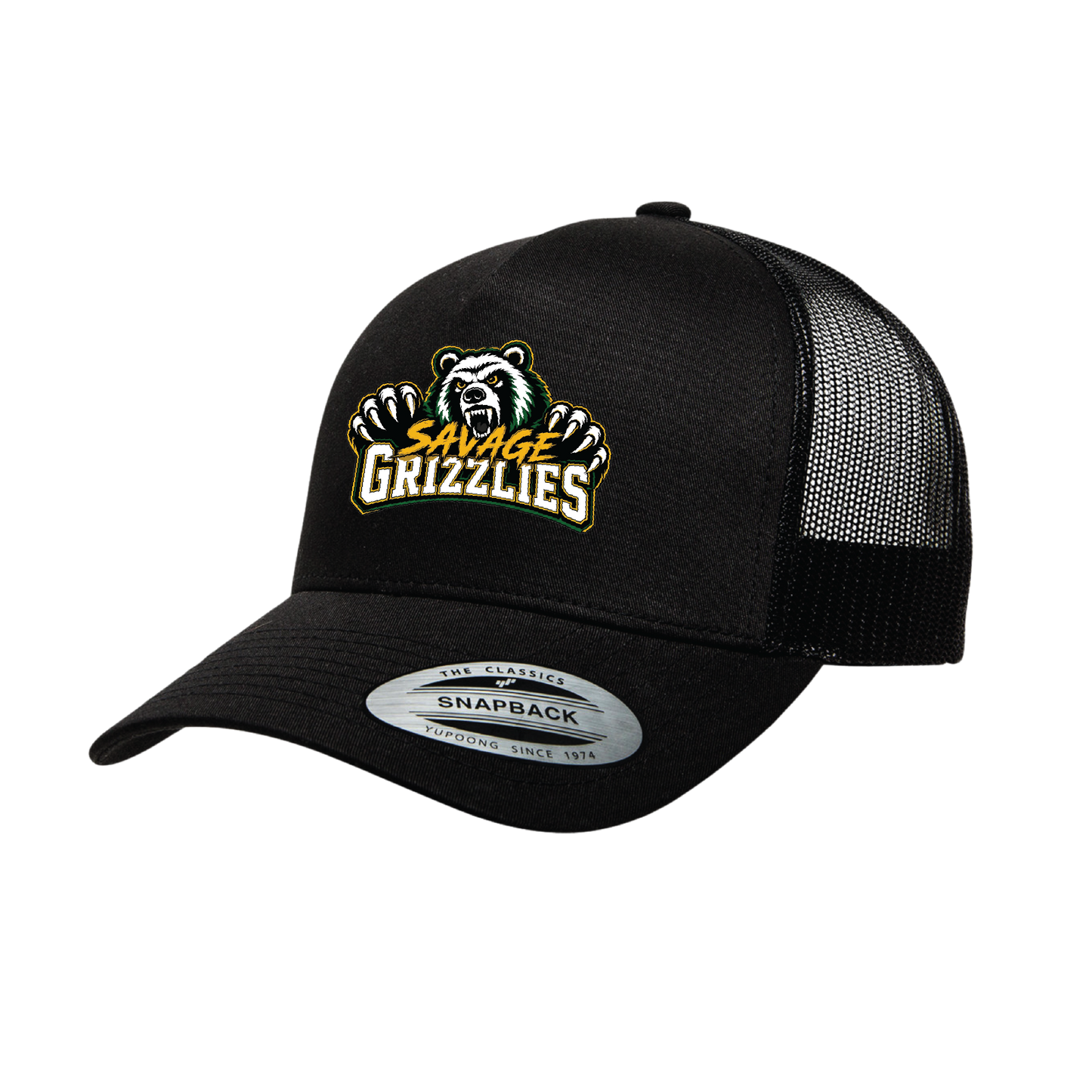 TVPW - 12U SAVAGE GRIZZLIES - (Curved Bill) Snapback Hat