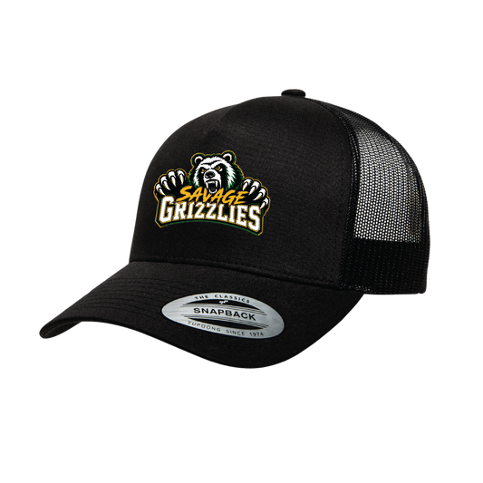 TVPW - 12U SAVAGE GRIZZLIES - (Curved Bill) Snapback Hat