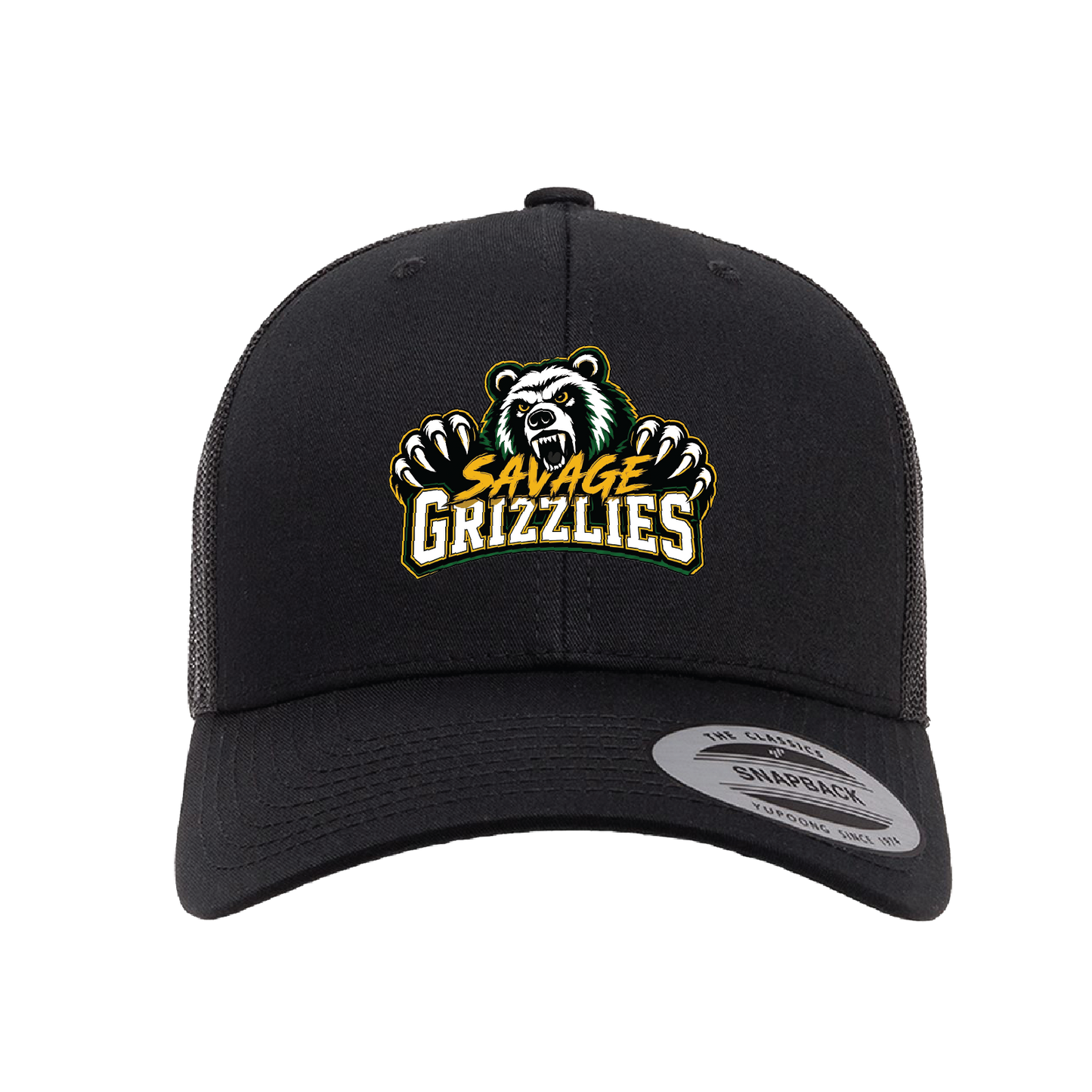 TVPW - 12U SAVAGE GRIZZLIES - (Curved Bill) Snapback Hat
