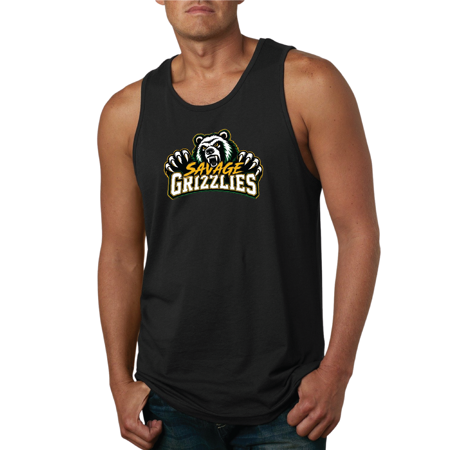 TVPW - 12U SAVAGE GRIZZLIES - Men's Tank Top