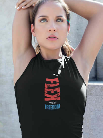 Freedom Fit - FLEX YOUR FREEDOM - Women's Racerback Tank