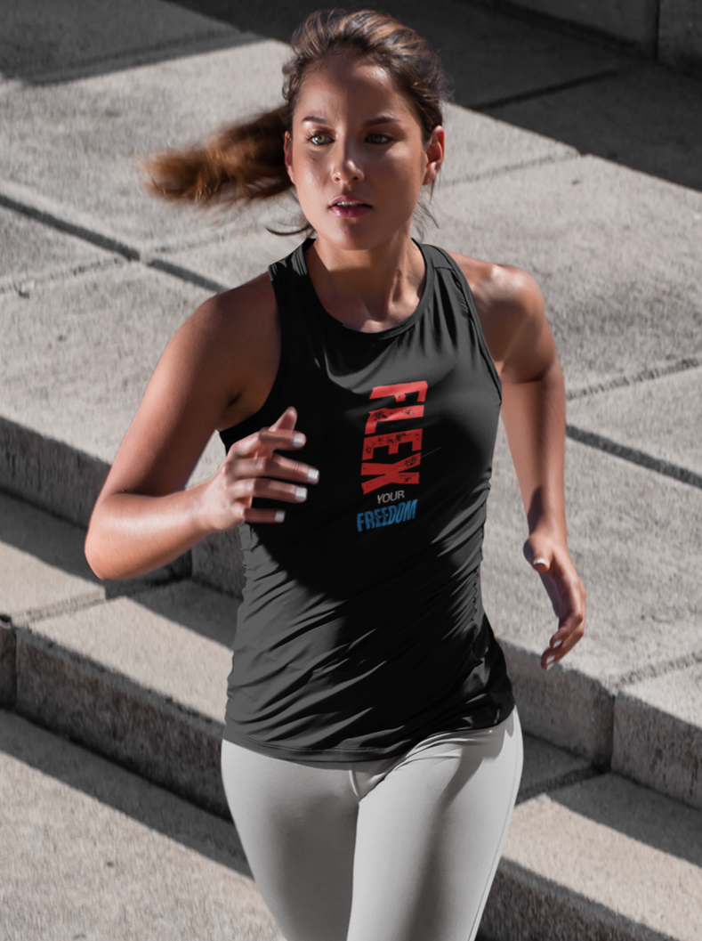 Freedom Fit - FLEX YOUR FREEDOM - Women's Racerback Tank