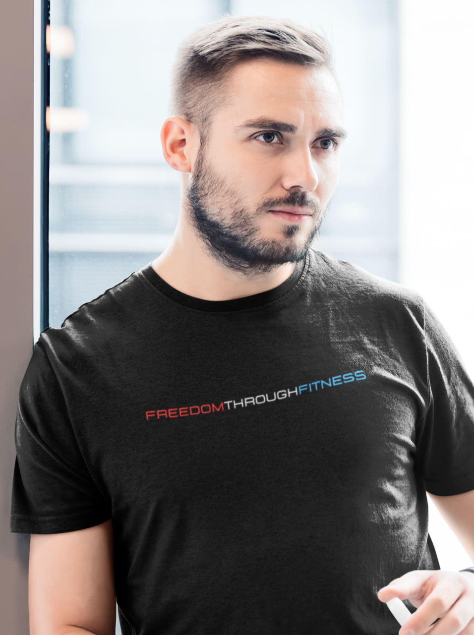 Freedom Fit - FREEDOM THROUGH FITNESS - Men’s Tee