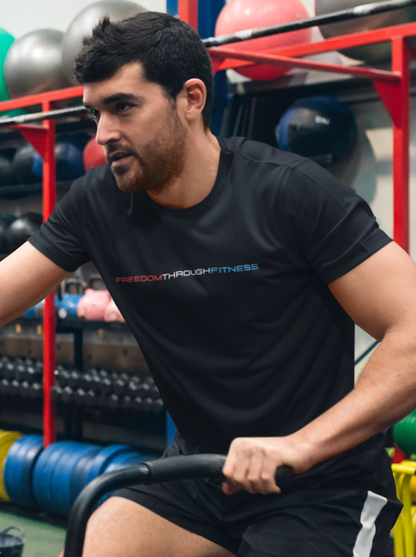 Freedom Fit - FREEDOM THROUGH FITNESS - Men’s Tee